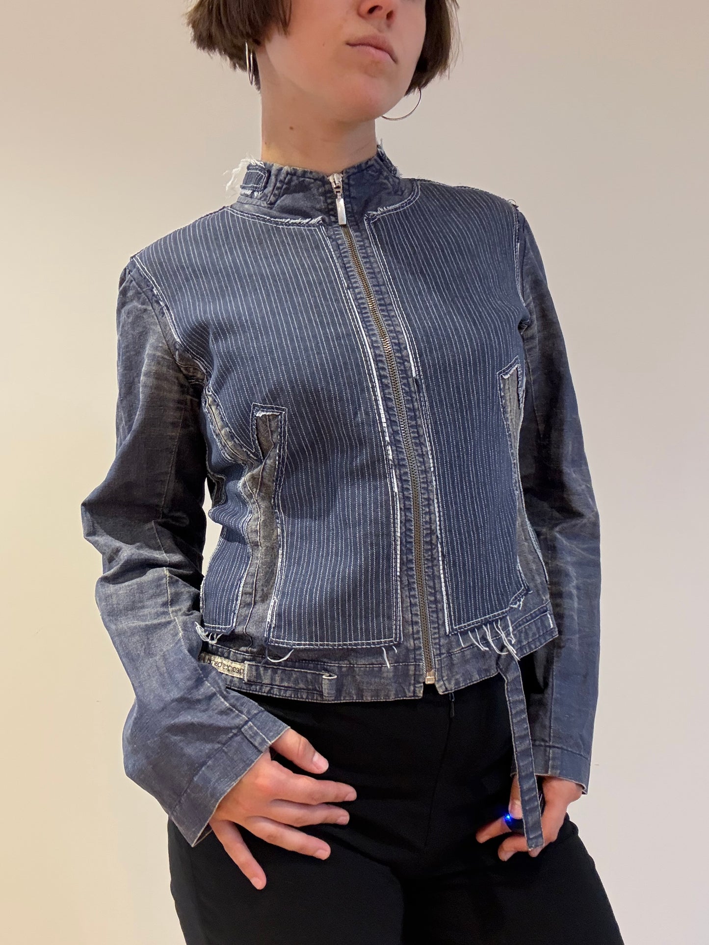 Archive style denim jacket