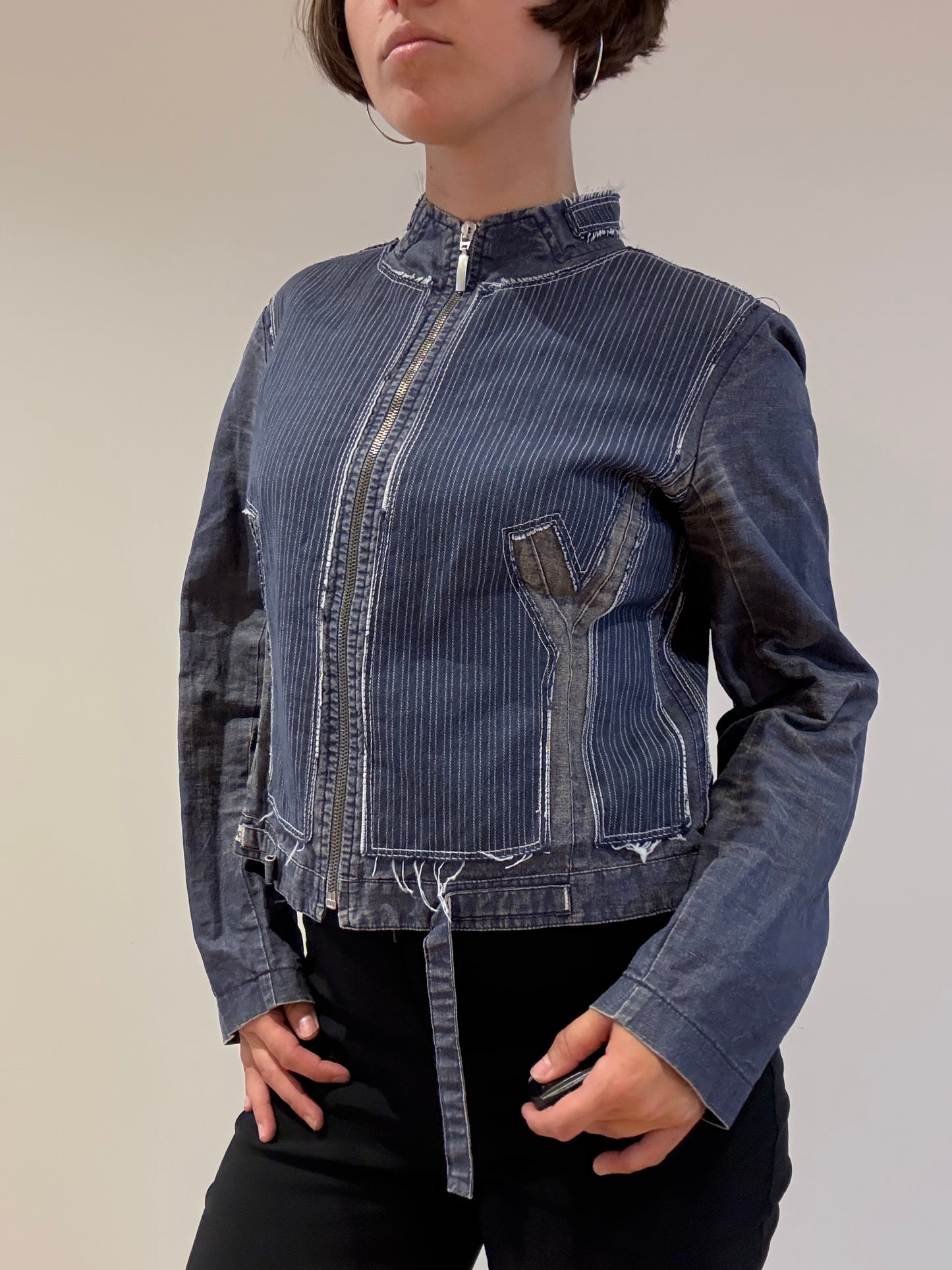 Archive style denim jacket