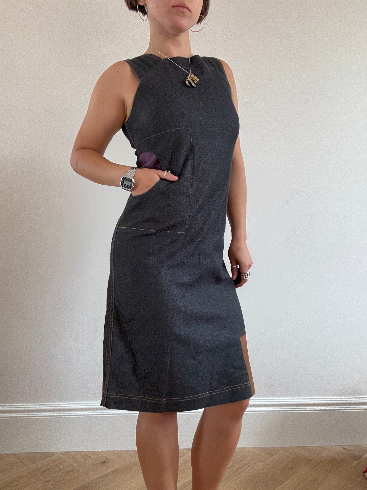 Dark denim Cop Copine dress