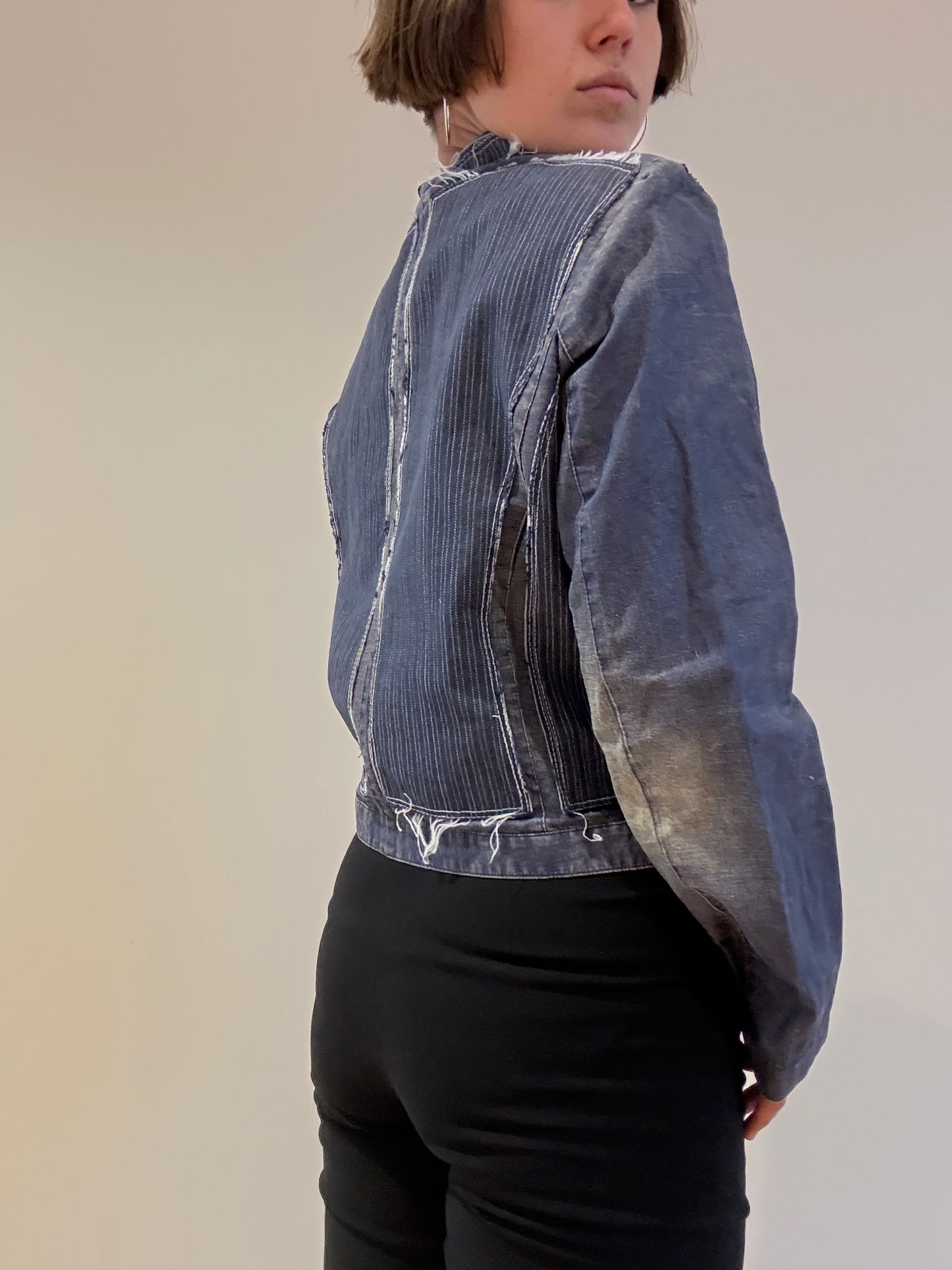 Archive style denim jacket