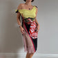 Yellow Save the Queen dress