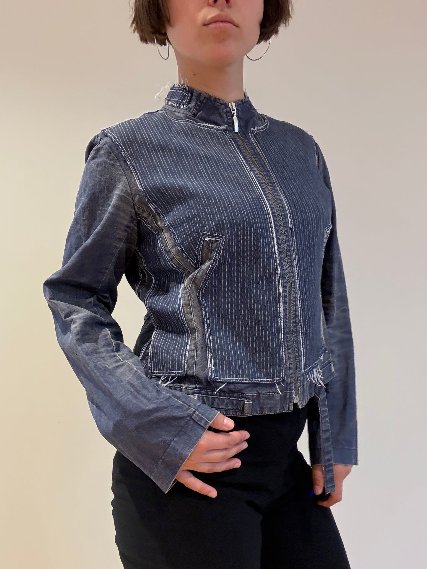 Archive style denim jacket