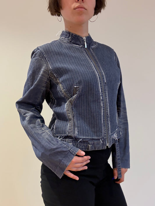 Archive style denim jacket