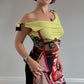 Yellow Save the Queen dress