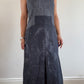 Dark denim Cop Copine dress with photo print