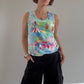 Blue graphic vest
