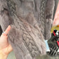 Knitted fur jacket
