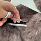 Knitted fur jacket