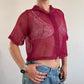 Netted purple jacket