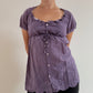 Purple Cop Copine blouse