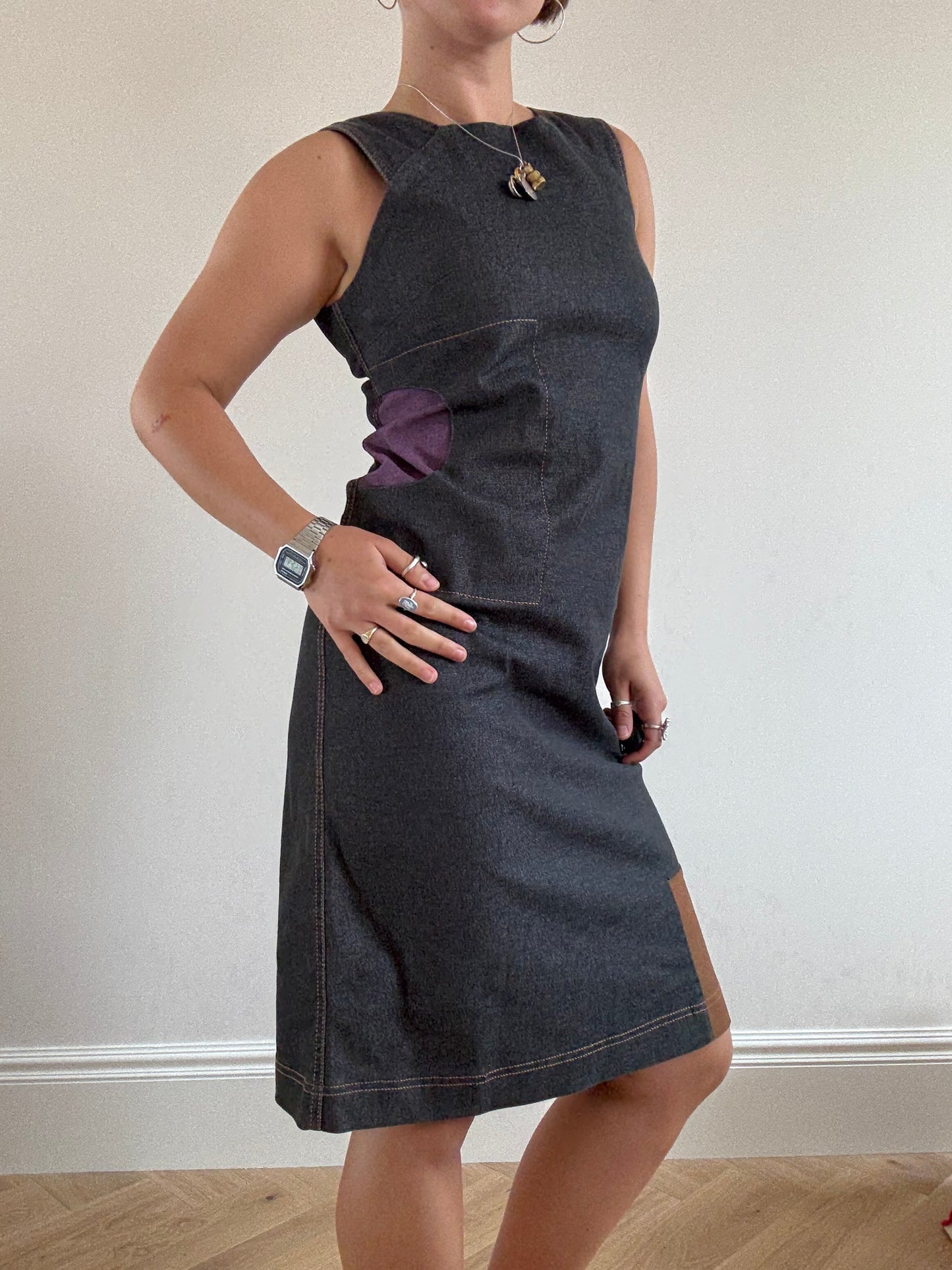 Dark denim Cop Copine dress