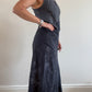 Dark denim Cop Copine dress with photo print