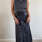 Dark denim Cop Copine dress with photo print