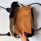 Cowhide tote bag