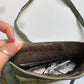 Miu Miu green pony hair mini bag