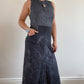 Dark denim Cop Copine dress with photo print