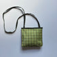 Miu Miu green pony hair mini bag