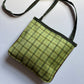 Miu Miu green pony hair mini bag