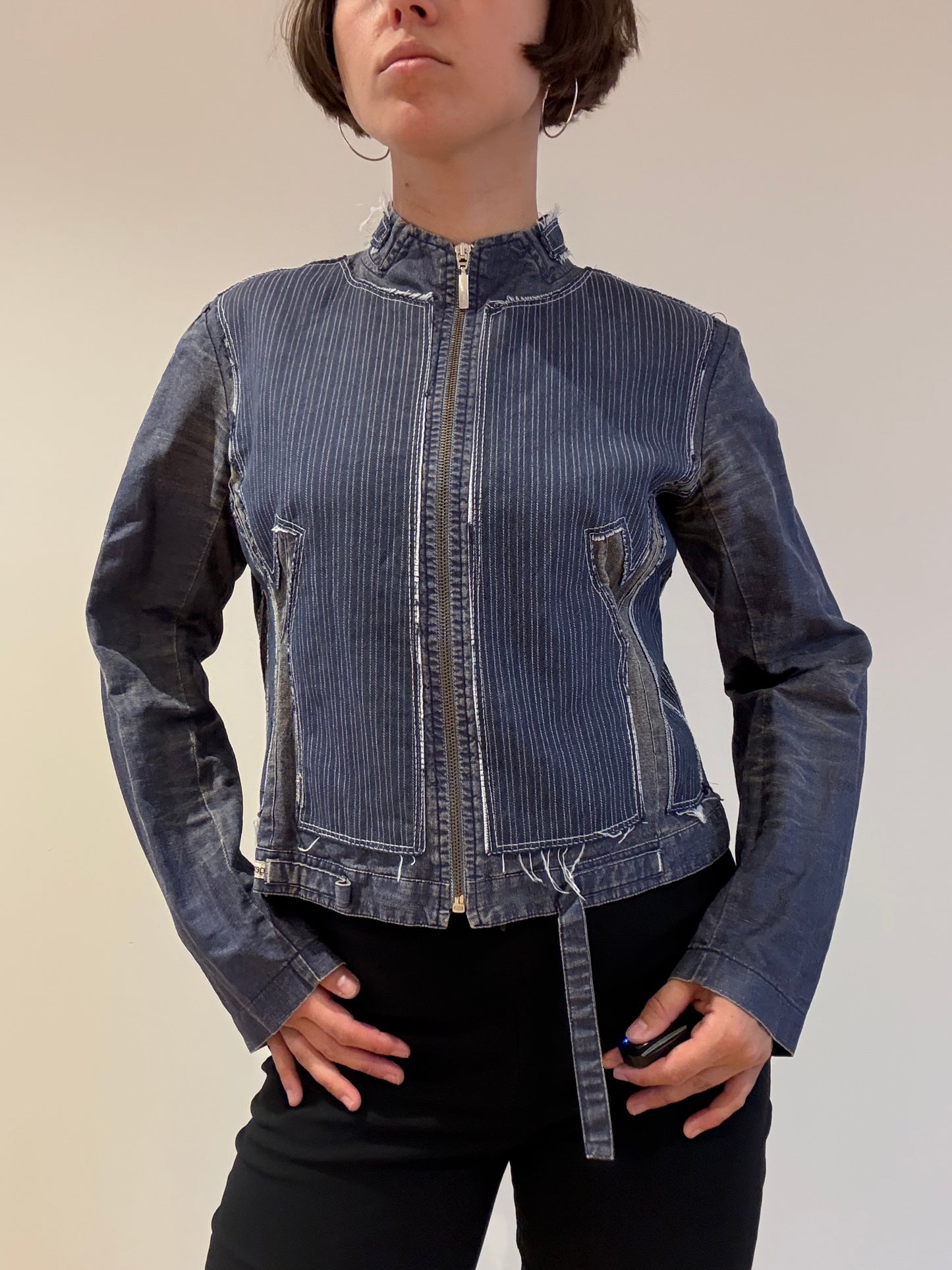 Archive style denim jacket