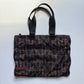 Prada sport brown and navy handbag