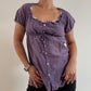 Purple Cop Copine blouse