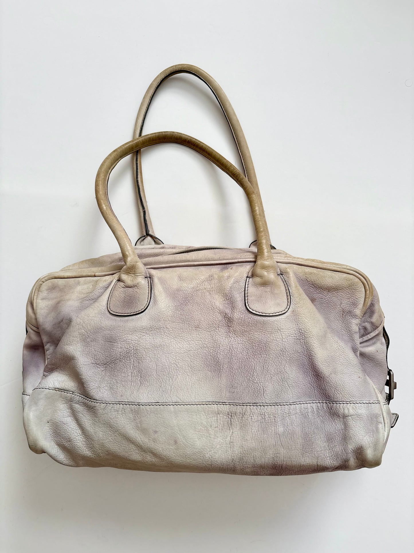 Diesel distressed leather bag