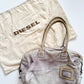 Diesel distressed leather bag