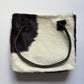 Cowhide tote bag