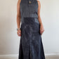 Dark denim Cop Copine dress with photo print