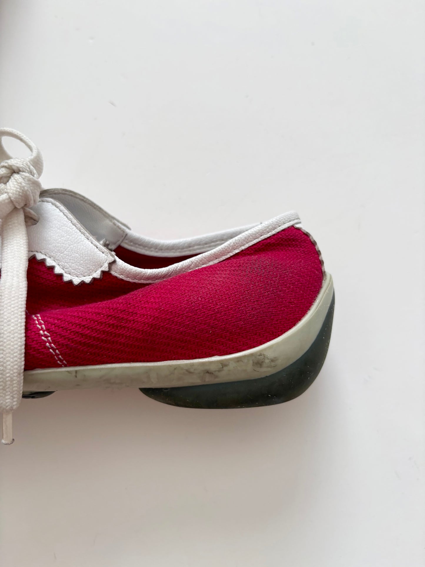 00s Miu Miu red bowling shoes