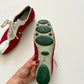 00s Miu Miu red bowling shoes