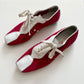 00s Miu Miu red bowling shoes
