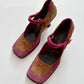 Miu Miu FW1999 suede bubble sole heels