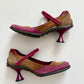 Miu Miu FW1999 suede bubble sole heels