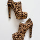 Miu Miu pony hair leopard heels