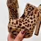 Miu Miu pony hair leopard heels