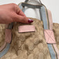 Gucci monogram pastel tote bag